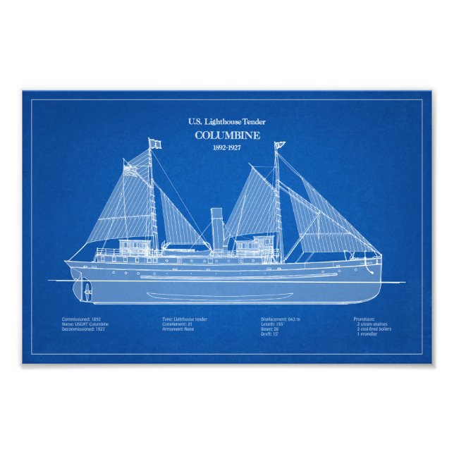 Foto Columbina de la oferta del faro USCG - ABD (Frente)