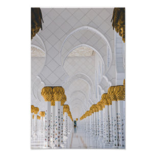 Foto Columnas de jeque Zayed Grand Mosque, Abu Dhabi