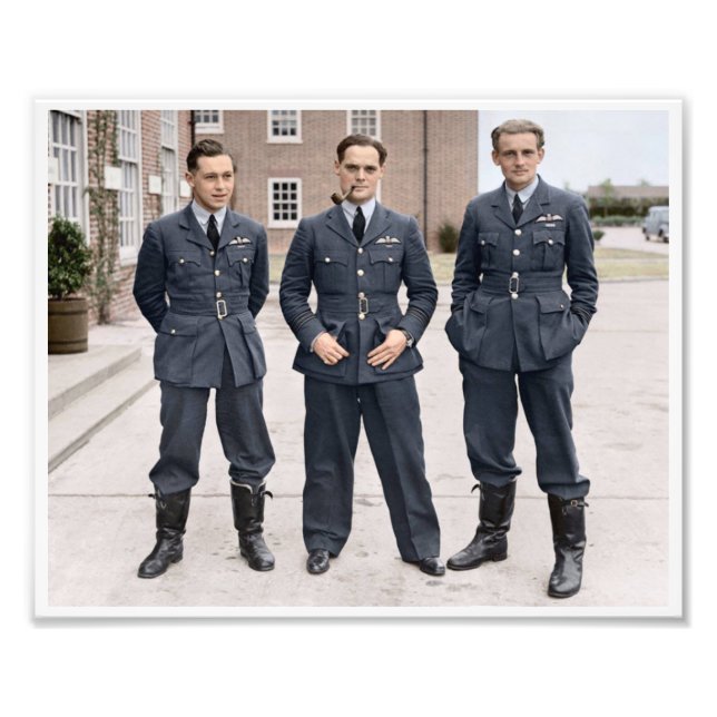 Foto Comandante de la RAF Wing Douglas Bader (Frente)