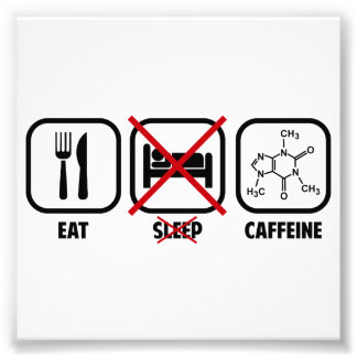 FOTO COME, NO DORMAS, CAFFEINE.