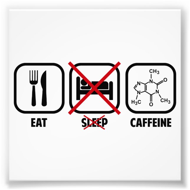 FOTO COME, NO DORMAS, CAFFEINE. (Frente)