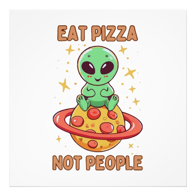 Foto Come pizza no personas (Frente)