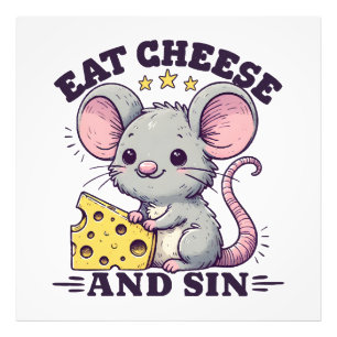 Foto Comer Queso Y Pecar