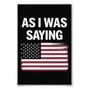 Foto Como Estaba Diciendo Divertido Político Trump 2024