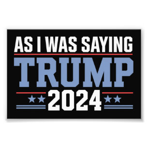 Foto Como estaba diciendo Trump 2024 Elección