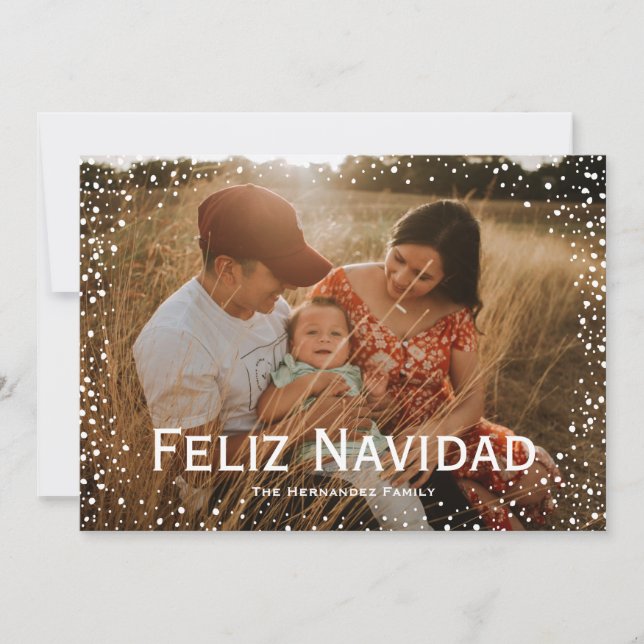 Foto completa Tarjeta de Personalizado de nieve Fe (Anverso)