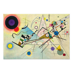 Foto Composition 8, 1923 by Wassily Kandinsky