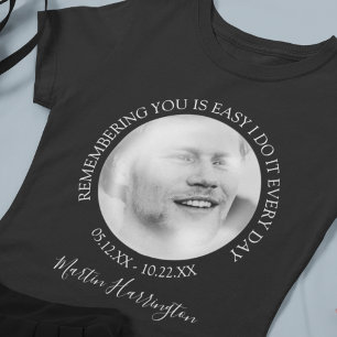 Foto con efecto de burbuja moderno Camiseta conm