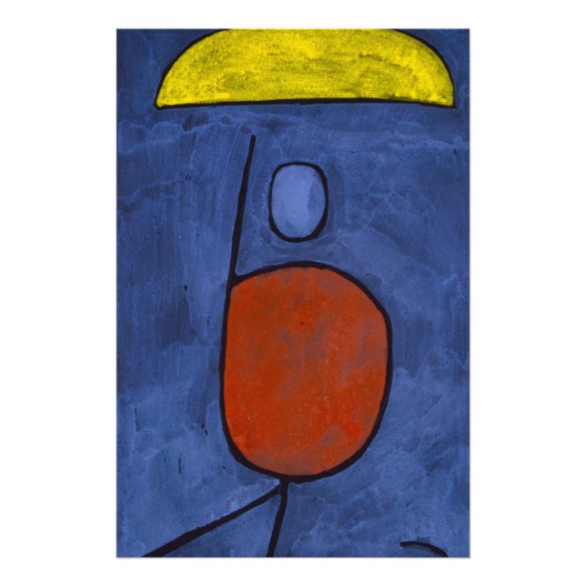 Foto Con un paraguas de Paul Klee (Frente)
