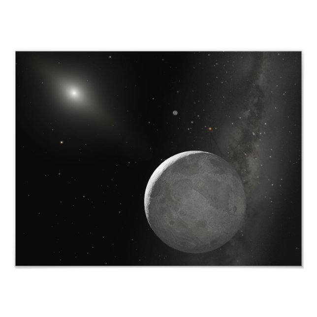 Foto Concepto artístico del objeto Kuiper Belt (Frente)
