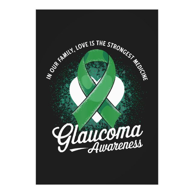 Foto Conciencia sobre glaucoma medicina (Frente)