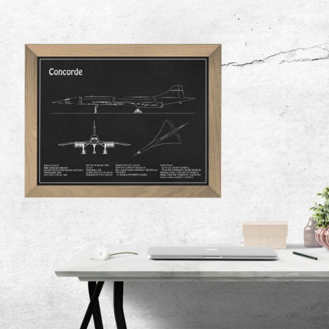 Foto Concorde - Planes de dibujo del plano aéreo PD (Subido por el creador)