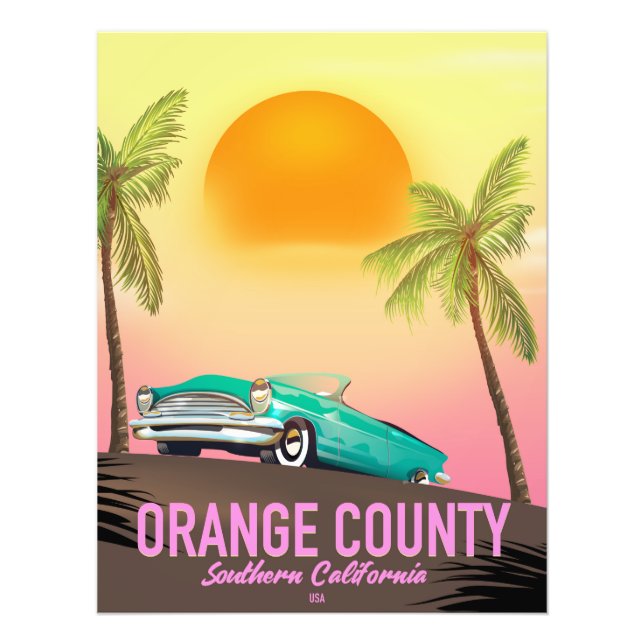 Foto condado de Orange California EE. UU. (Frente)