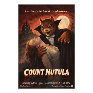 Foto Conde Nutula Parodia Retro de Película