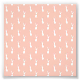 Foto Conejo blanco Feliz Pascua Girona Pink Pastel Prim