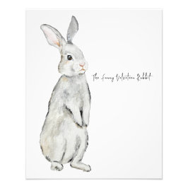 Foto Conejo de terciopelo divertido