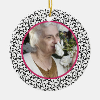 Foto conmemorativa Navidad Ornamento Moda Floral R