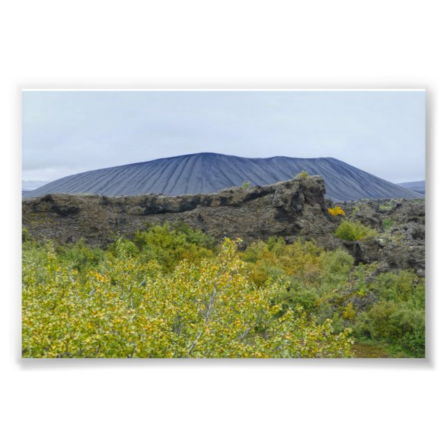 Foto Cono Volcán Hverfjall, Islandia (Frente)