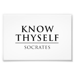 Foto Conozca Thyself - Sócrates