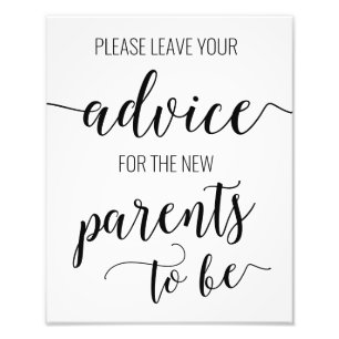 Foto Consejo para que los padres sean la tarjeta de Rót
