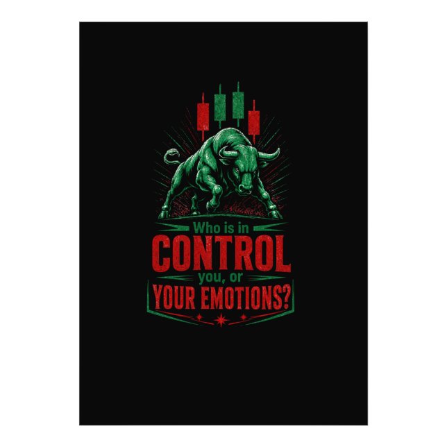 Foto Controla Tus Emociones Toro Mentalidad de Trading  (Frente)