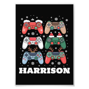 Foto Controlador de juego personalizado de Santa Navide