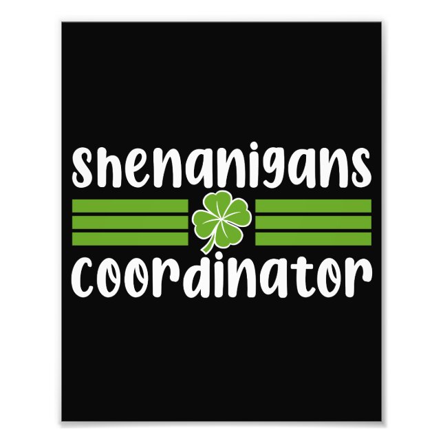 Foto Coordinador de Shenanigans Día de San Patricio (Frente)