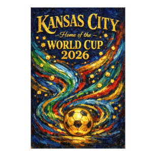 Foto Copa Mundial de Kansas City 2026 Pintura al Óleo F