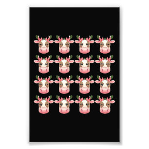 Foto Coqueta De Navidad Vaca Highland Occidental Navida