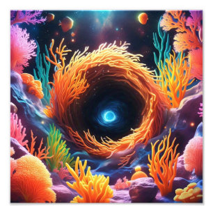 Foto Coral subacuático Vortex