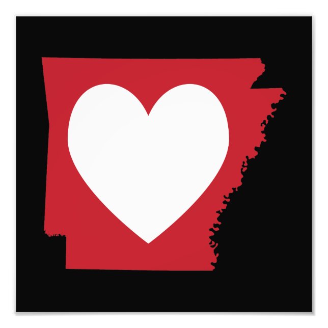 Foto Corazón Arkansas (Frente)
