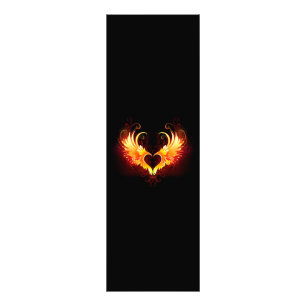 Foto Corazón de Fuego Ángel con Alas