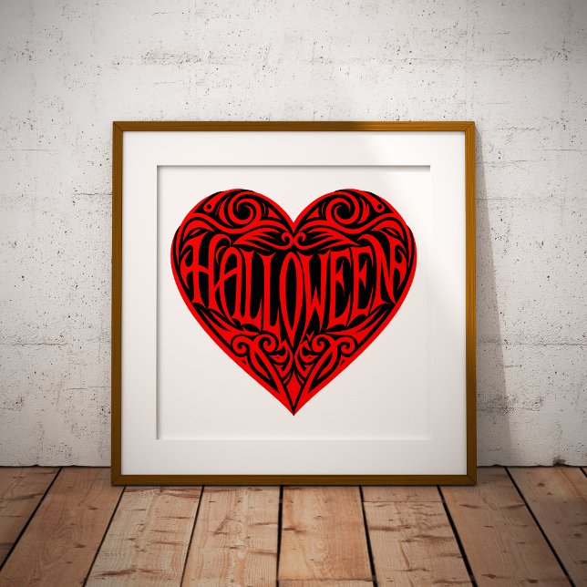 Foto Corazón de Halloween, Corazón Rojo, Fiesta (Subido por el creador)