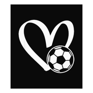 Foto Corazón del balón de fútbol