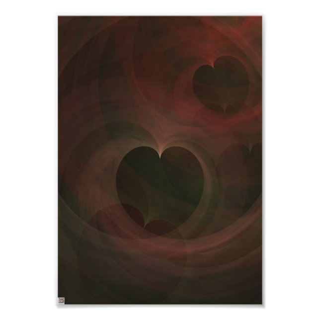 Foto Corazones Brillantes (Frente)