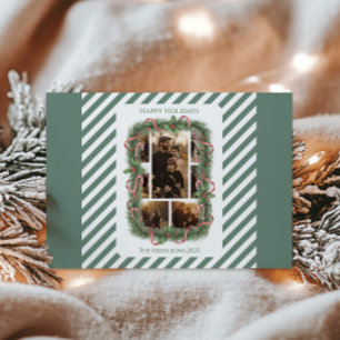 Foto Corona de Caramelo de Navidad Familiar