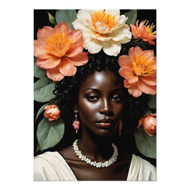 Foto Corona de flores (Frente)