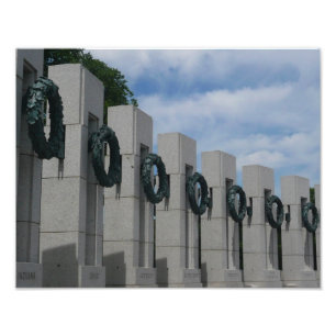 Foto Coronas conmemorativas de la Segunda Guerra Mundia