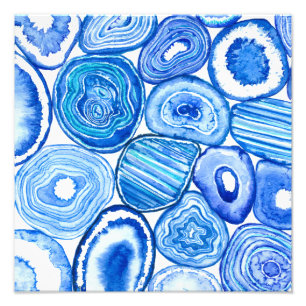 Foto Cortes de agallas azules