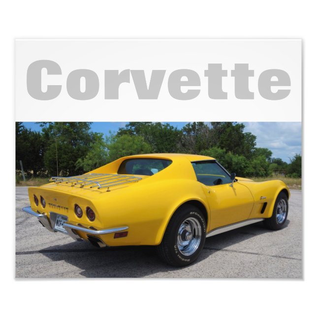 Foto Corvette Stingray Designer en 1975 (Frente)