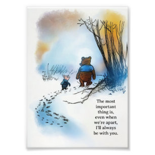 Foto Cota de Pooh "Incluso cuando estamos separados