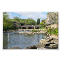 County Bridge y el río Calder, Sowerby Bridge