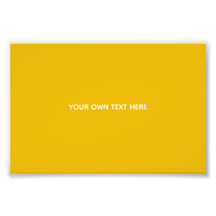 Foto Crea tu propio diseño amarillo personalizado