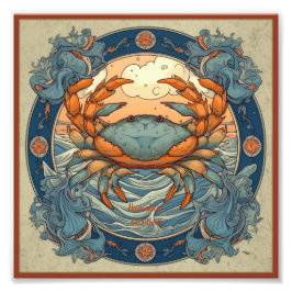 Foto Crea tu propio Zodiac Art Nouveau contra el cáncer