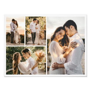 Foto Crear su propia ampliación fotográfica de 4 Collag