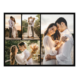 Foto Crear su propia ampliación fotográfica de 4 Collag