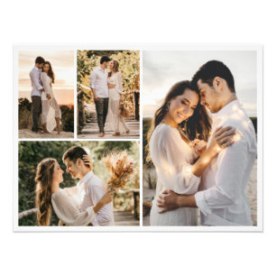 Foto Crear su propia ampliación fotográfica de 4 Collag