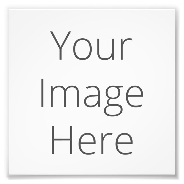 Foto Crear su propia imagen profesional de 6" x 6" (Frente)