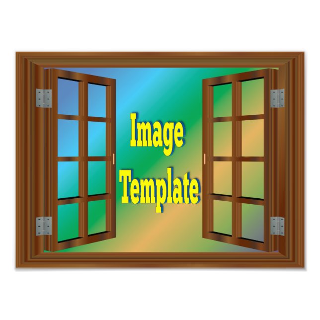 Foto Crear su propia vista 🌿 ventana falsa (Frente)