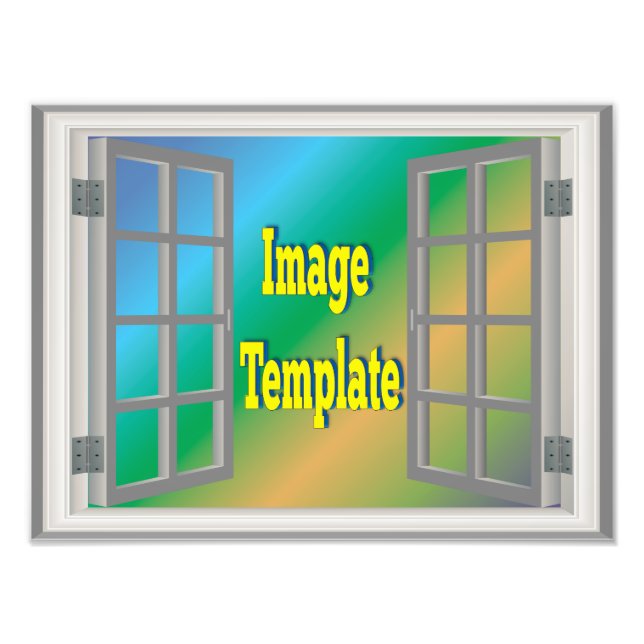 Foto Crear su propia vista 🌿 ventana falsa (Frente)